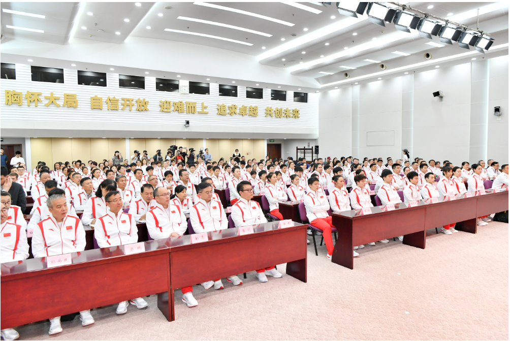 <b>巴黎奥运会中国体育代表团今天成立</b>